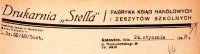 Nagłówek druku firmowego drukarni Stella, 1948 r.