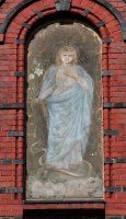 Jadwiżanki - malowidło przedstawiające Matkę Bożą
