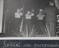 Zespół puzonistów przy ZDK KWK Katowice. lata 50. XX w.