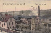 Widok na fabrykę Kania & Kuntze, późniejszy Elevator (przed 1918)